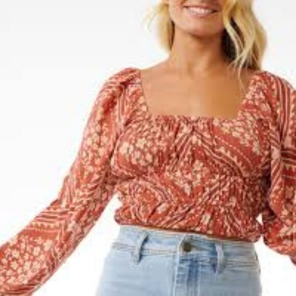 Rip Curl Soleil Long Sleeve Top NWT - Picture 2 of 8